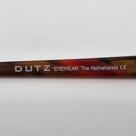 Dutz Eyewear DZ2138 Col.65 Tortoise Cat Eye Eyeglasses Frame w/ Case Netherlands - Picture 8 of 15